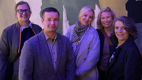 Christina Rost, Andreas Hofmeister (MdL), Jolanta Lemm, Rose-Lore Scholz sowie Gabriele Zessin.