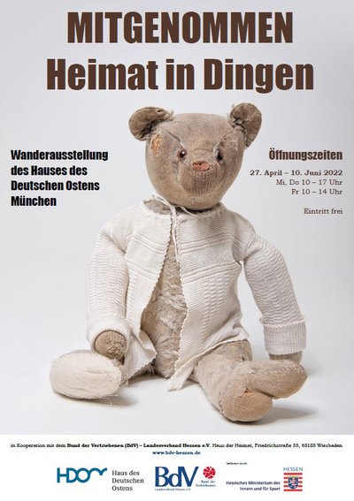 Ausstellung MITGENOMMEN – Heimat in Dingen